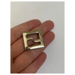 Autres Bijoux Boucle Argentée Fendi -Collier Soldes 705035 6