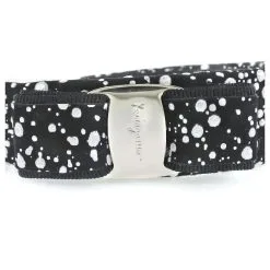 Salvatore Ferragamo Vala Noir -Collier Soldes 711980 4