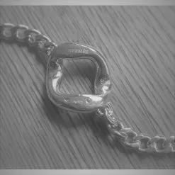 Hermès Collier Agora Argenté -Collier Soldes 71663 3