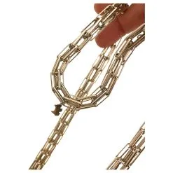 Autre Marque Superbe Sautoir Agatha Acier Argenté -Collier Soldes 732849 4