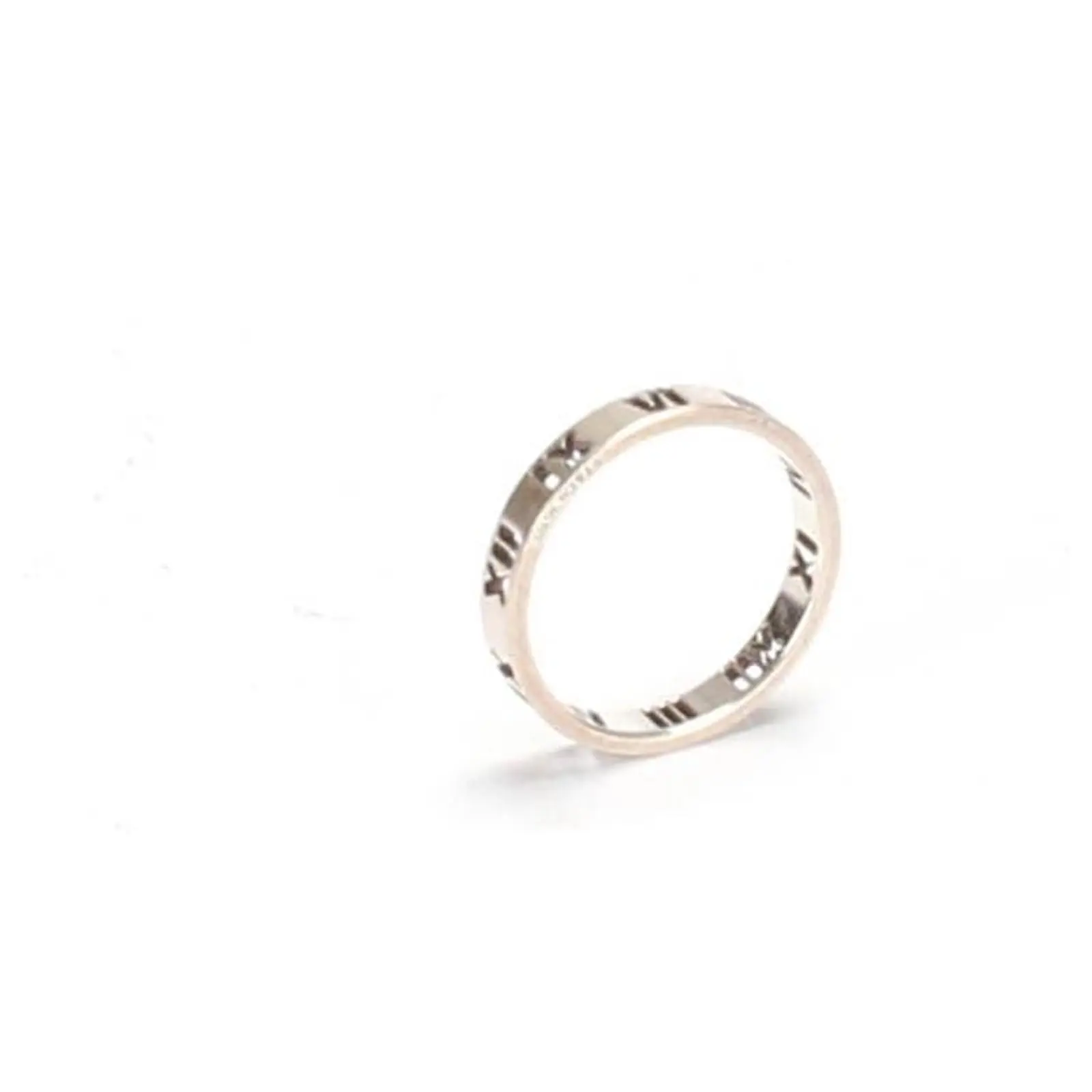 Tiffany & Co. Autres Bijoux Tiffany & Co Bande étroite Atlas Argenté 4 Tiffany & Co. Autres Bijoux Tiffany & Co Bande étroite Atlas Argenté – Image 4