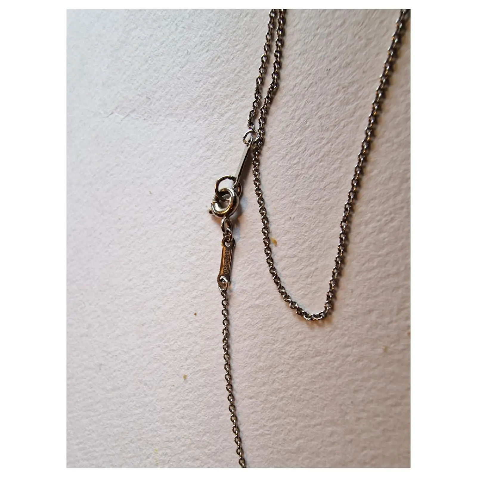 Tiffany & Co. Tiffany & Co Croix En Platine Et Diamants Peretti Argenté 6 Tiffany & Co. Tiffany & Co Croix En Platine Et Diamants Peretti Argenté – Image 6