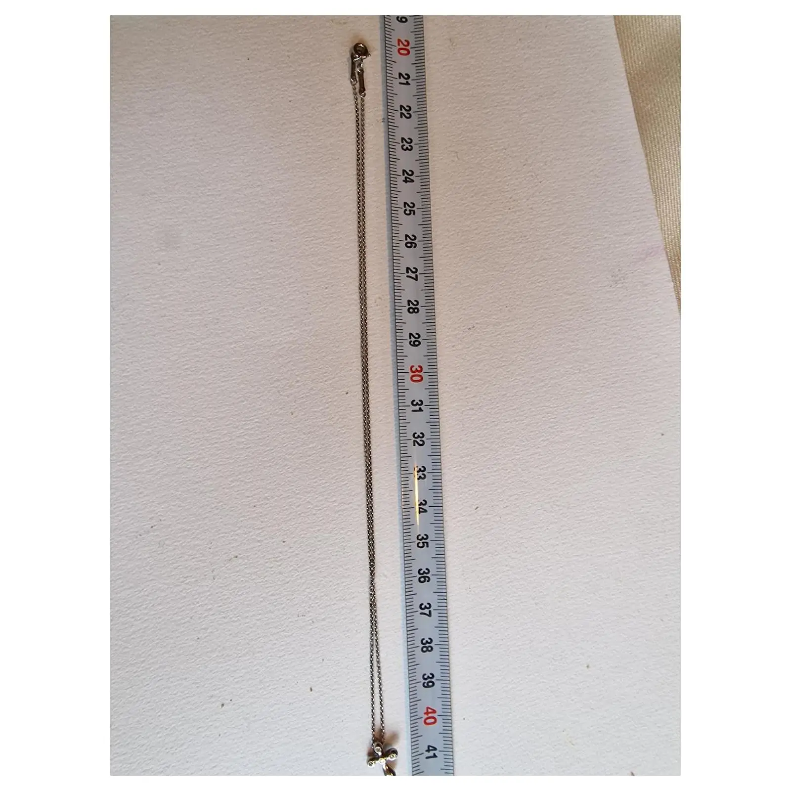 Tiffany & Co. Tiffany & Co Croix En Platine Et Diamants Peretti Argenté 7 Tiffany & Co. Tiffany & Co Croix En Platine Et Diamants Peretti Argenté – Image 7