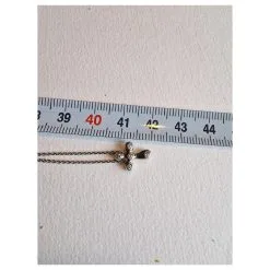 Tiffany & Co. Tiffany & Co Croix En Platine Et Diamants Peretti Argenté 16 Tiffany & Co. Tiffany & Co Croix En Platine Et Diamants Peretti Argenté -Collier Soldes 746036 8