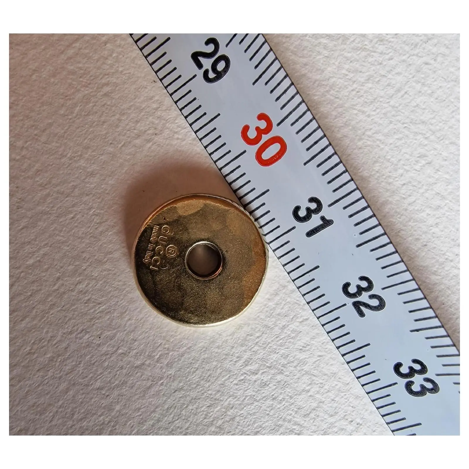 Gucci 5 Gram 18k En Or Jaune 750/000 Doré 4 Gucci 5 Gram 18k En Or Jaune 750/000 Doré – Image 4