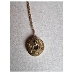 Gucci 5 Gram 18k En Or Jaune 750/000 Doré 15 Gucci 5 Gram 18k En Or Jaune 750/000 Doré -Collier Soldes 747639 7