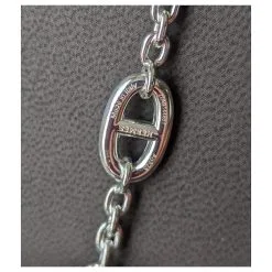 Hermès Farandole 160 Cm Long Collier Argent 925 Boîte Tout Neuf Bijouterie Argentée -Collier Soldes 747983 3