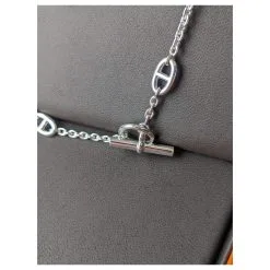 Hermès Farandole 160 Cm Long Collier Argent 925 Boîte Tout Neuf Bijouterie Argentée -Collier Soldes 747983 5