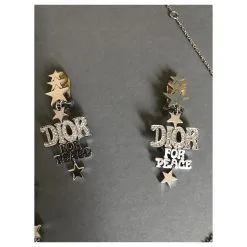 Dior Ensembles De Bijoux Argenté Bijouterie Argentée -Collier Soldes 783630 3