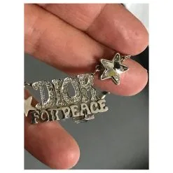 Dior Ensembles De Bijoux Argenté Bijouterie Argentée -Collier Soldes 783630 7