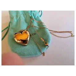 Tiffany & Co. Tiffany & Co Sautoir Cœur En Rubedo Metal Rose -Collier Soldes 785163 3