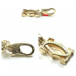 Logo Cartier Doublé C Doré -Collier Soldes 787206 3