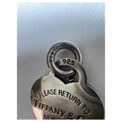Tiffany & Co. Tiffany & Co Charm Heart Return To Tiffany Argenté -Collier Soldes 841186 5