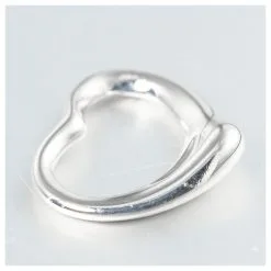 TIFFANY & CO. Coeur Ouvert Argenté -Collier Soldes 845502 4