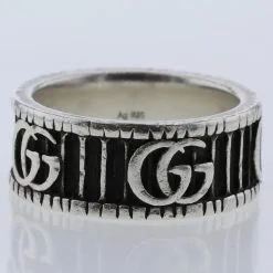 Autres Bijoux Gucci Bague GG 12 Autres Bijoux Gucci Bague GG -Collier Soldes 852977 3