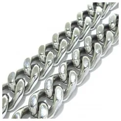 Autres Bijoux Louis Vuitton Collier Chaîne LV Argenté -Collier Soldes 866123 7