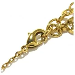 Autres Bijoux Louis Vuitton Koryeptirui Doré -Collier Soldes 866307 4