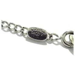 Autres Bijoux Chanel Marque De Coco Argenté -Collier Soldes 868193 5
