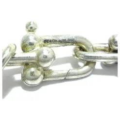 Autres Bijoux Autre Marque Lien Matériel Argenté -Collier Soldes 871800 4