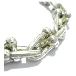 Autres Bijoux Autre Marque Lien Matériel Argenté -Collier Soldes 871800 5