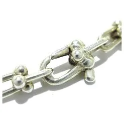 Autres Bijoux Autre Marque Bracelet à Micro-maillons Matériels Argenté -Collier Soldes 871819 3