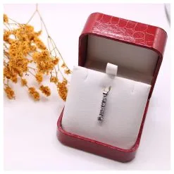 Autre Marque Pendentif Articulé Or Blanc 750%o Serti De Diamants Bijouterie Argentée -Collier Soldes 872887 5