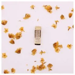 Autre Marque Pendentif Moderne Or Jaune 750%o Pavage De Diamants Bijouterie Dorée -Collier Soldes 873626 9