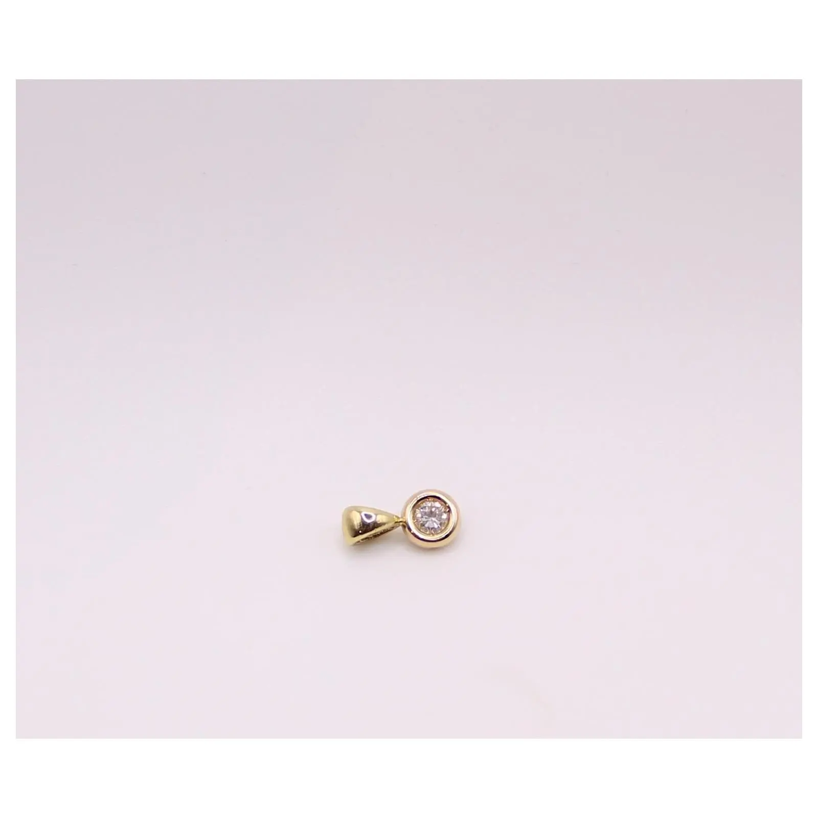 Autre Marque Pendentif Diamant Serti Bouée Or Jaune 750%o Bijouterie Dorée 4 Autre Marque Pendentif Diamant Serti Bouée Or Jaune 750%o Bijouterie Dorée – Image 4