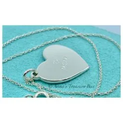 Tiffany & Co. Tiffany & Co Maman Pendentif Argenté -Collier Soldes 873902 7