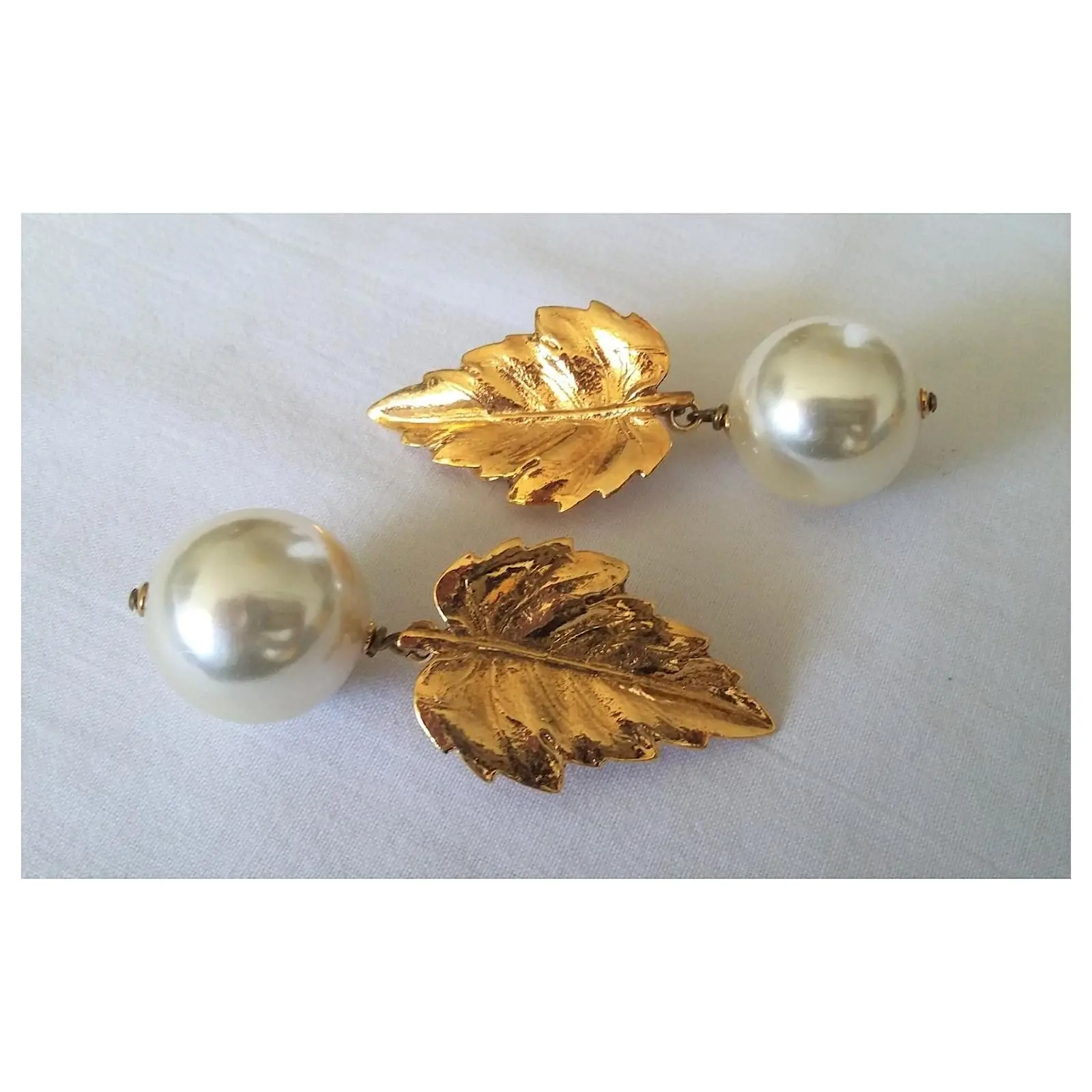 Autre Marque Bracelet Jacky De G. - Vintage Et Neuf Blanc Beige Doré Écru Jaune Métallisé Moutarde Blanc Cassé Bronze Paille 5 Autre Marque Bracelet Jacky De G. - Vintage Et Neuf Blanc Beige Doré Écru Jaune Métallisé Moutarde Blanc Cassé Bronze Paille – Image 5