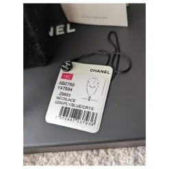 Chanel CC A19Boucles D'oreilles Collier Et Boucles D'oreilles La Pausa Cruise Avec Logo C Et Perles Bleues 17 Chanel CC A19Boucles D'oreilles Collier Et Boucles D'oreilles La Pausa Cruise Avec Logo C Et Perles Bleues -Collier Soldes 878330 8