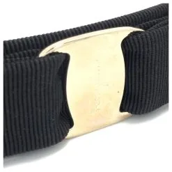 Salvatore Ferragamo Vara Noir 5 Salvatore Ferragamo Vara Noir -Collier Soldes 879862 3