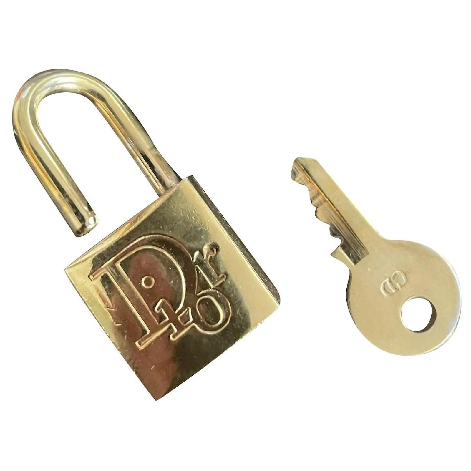 Autres Bijoux Cadenas Dior Vintage Doré 1 Autres Bijoux Cadenas Dior Vintage Doré