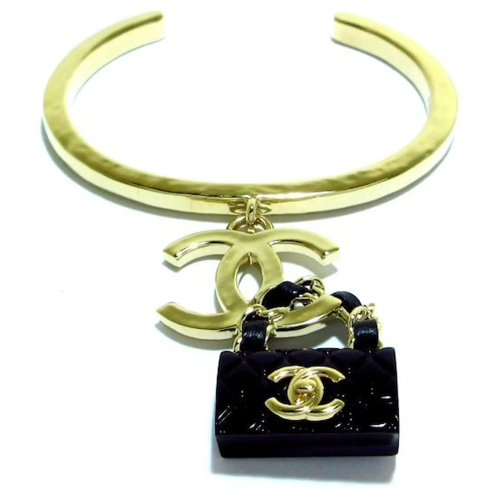 Chanel Autres Bijoux Noir Argenté 1 Chanel Autres Bijoux Noir Argenté