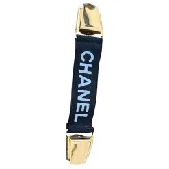 Autres Bijoux Chanel Collector Noir Blanc Bijouterie Dorée
