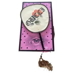 Autres Bijoux Nouvel éventail Gucci En Soie Et Bambou Multicolore