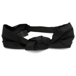 Prada SS07 Bandeau Noué En Soie Noir