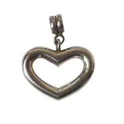 Autre Marque Coeur Pendentif Argent Massif "Agatha" Argenté