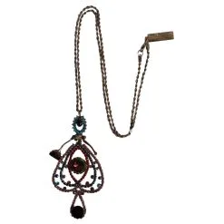 Collier Long Pendentif Weekend MAX MARA Multicolore Bronze