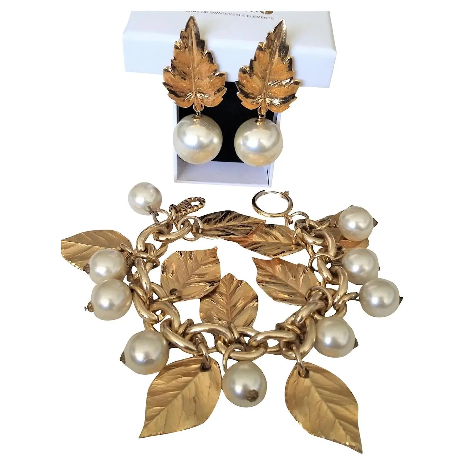Autre Marque Bracelet Jacky De G. - Vintage Et Neuf Blanc Beige Doré Écru Jaune Métallisé Moutarde Blanc Cassé Bronze Paille 1 Autre Marque Bracelet Jacky De G. - Vintage Et Neuf Blanc Beige Doré Écru Jaune Métallisé Moutarde Blanc Cassé Bronze Paille