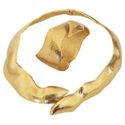 Yves Saint Laurent Ensembles De Bijoux Doré