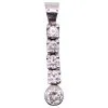Autre Marque Pendentif Articulé Or Blanc 750%o Serti De Diamants Bijouterie Argentée