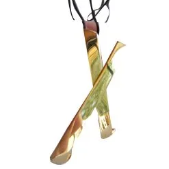 Tiffany & Co. Tiffany & Co Pendentif /broche KISS / BISOUS Doré