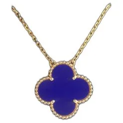 Van Cleef & Arpels Pendentif Magic Alhambra Bleu