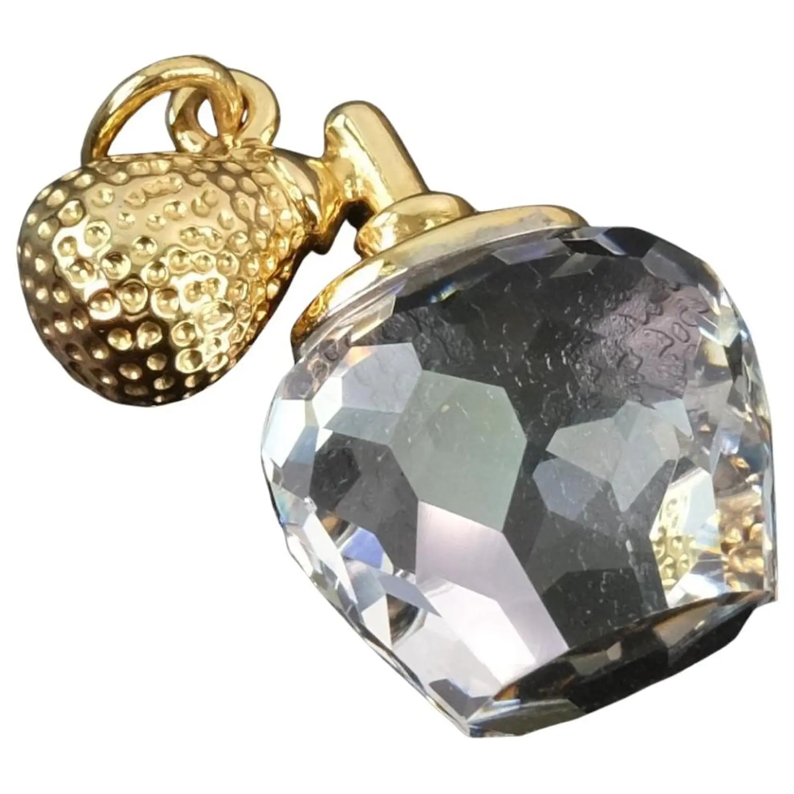 Pendentif Swarovski Doré 1 Pendentif Swarovski Doré