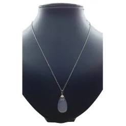 Tiffany & Co. Tiffany & Co 20 Carats Chalcedonie Bleu Argenté