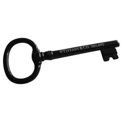 Tiffany & Co. Tiffany & Co Clef En Porcelaine Et émail Noir
