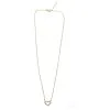 Autre Marque Collier Rosa De La Cruz à Breloques Coeur Et Diamants Bijouterie Dorée