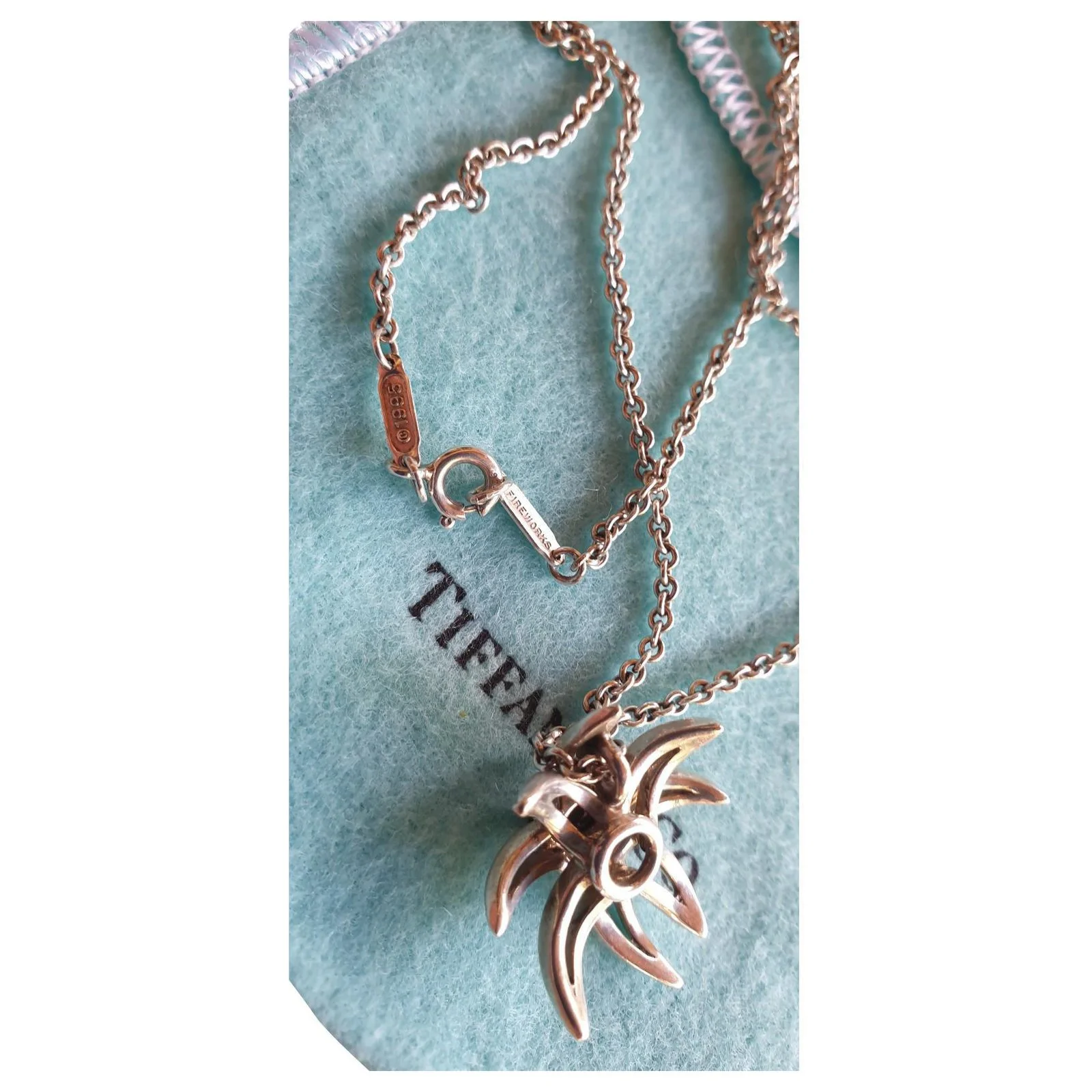 Tiffany & Co. Tiffany & Co Fireworks Noir Argenté 1 Tiffany & Co. Tiffany & Co Fireworks Noir Argenté