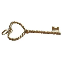 Tiffany & Co. Tiffany & Co Heart Twist Key En Argent 925 Argenté